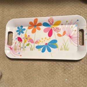 Melamine Flower Breakfast Tray - Easter Summer